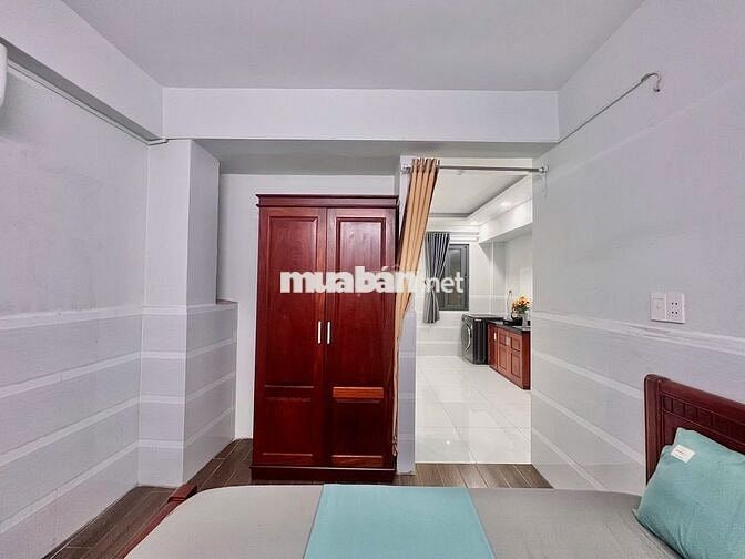 CĂN HỘ 1 PHÒNG NGỦ FULL NỘI THẤT CỬA SỔ THOÁNG CÓ MÁY GIẶT RIÊNG