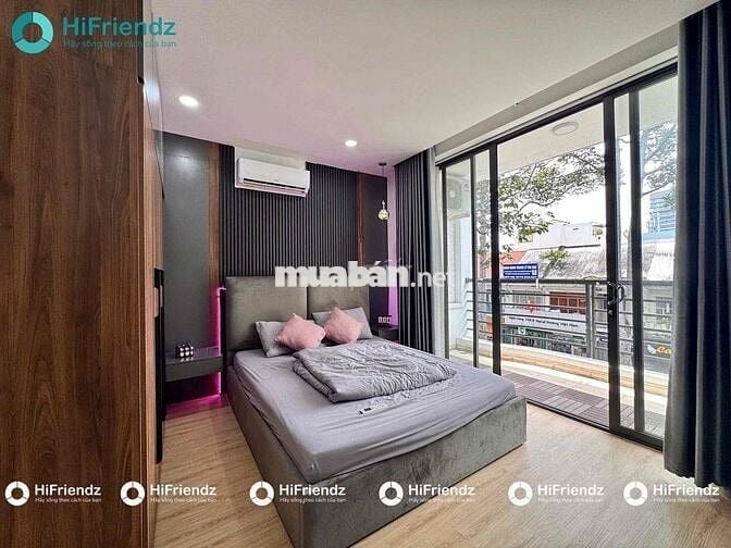 Cho thuê 1PN BANCOL lớn, CỬA SỔ - gần UEH, KHTN - ngay Trần Hưng Đạo