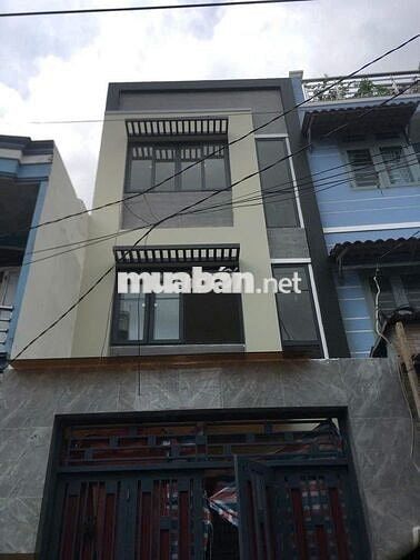 cho thuê nhà đường số 8 bhh, bt, dt. 4x15m 1 trệt 3 lầu 4pn 3wc