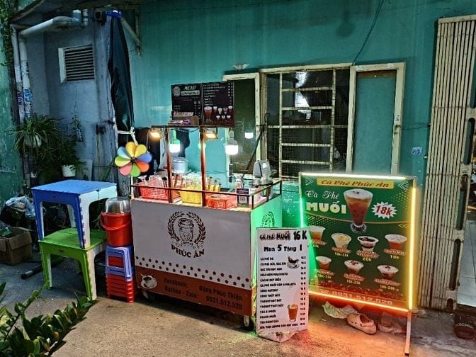 Bán xe cà phê và đò dùng hành nghề a-z