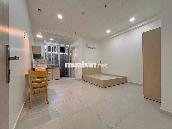 STUDIO CỬA SỔ SÁNG THOÁNG SẴN NỘI THẤT, CÓ THANG MÁY NGAY THỐNG NHẤT