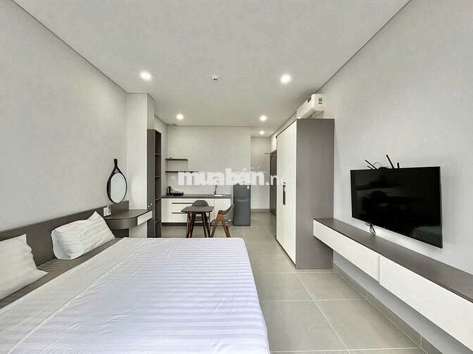 CHO THUÊ CĂN HỘ STUDIO FULL NỘI THẤT NGAY BIỂN TÂN TRÀ