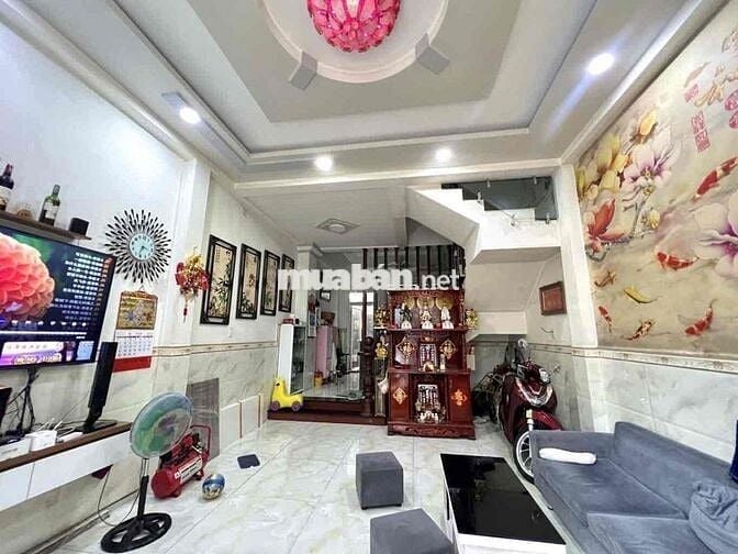 Nhà Rất Chắc - Giáp Võ Văn Kiệt - 4 tầng - 52m2 - Hoàn Công - hơn 5ty