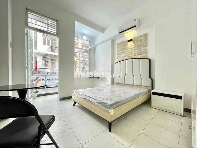 Dự án mới Phòng Ban công thoáng, full nội thất ngay Nguyễn Hữu Cảnh