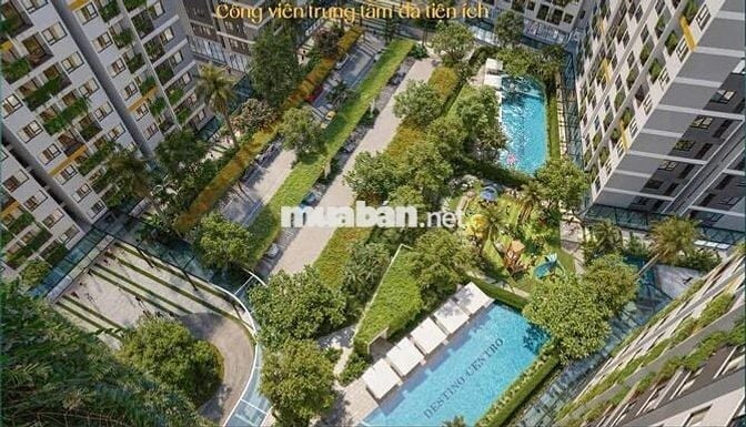 Căn hộ mặt tiền QL1A - 2PN chỉ 300tr sở hữu ngay - miễn gốc lãi 2 năm