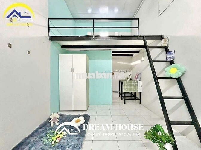 DUPLEX MỚI KENG, GÁC CAO, PHÒNG RỘNG CÁCH ĐH CÔNG THƯƠNG 5 PHÚT ĐI XE
