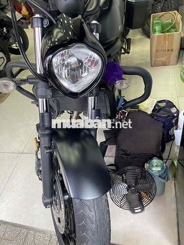 Kawasaki VUCAN 650 đen nhám biển số TP