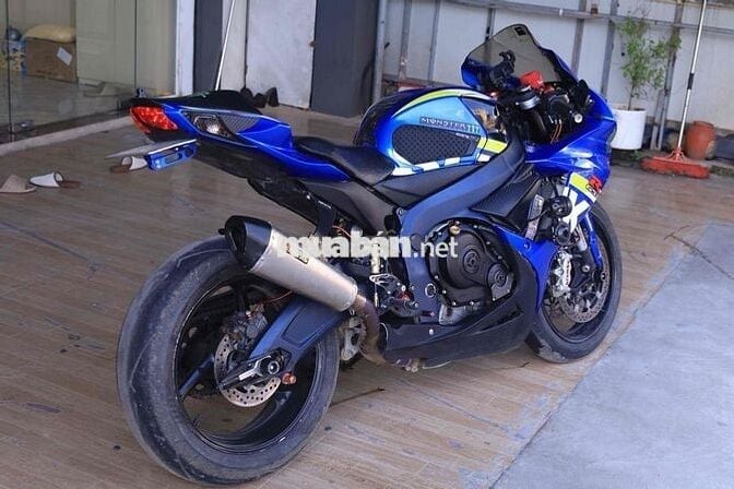 Suzuki GSX-600r Xanh Dương 2012