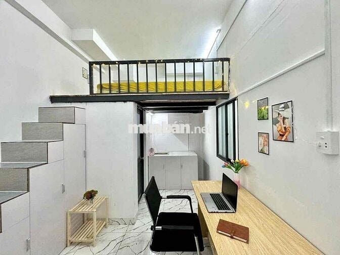 Phòng trọ giá rẻ có máy lạnh, thang máy ngay Lê Đức Thọ