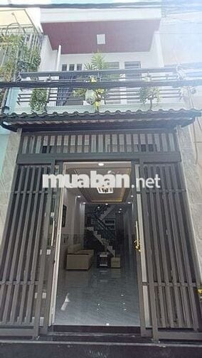 NHÀ MỚI TÂN PHÚ 3PN ĐỐI DIỆN ĐH CÔNG THƯƠNG HXH GIÁ 4,45TỶ TL