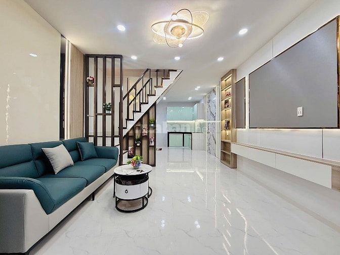 Nhà đẹp giá tốt, 4x8 đúc 1 lầu, lê văn thọ, gò vấp, tphcm