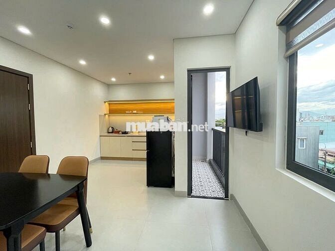 Cho thuê căn hộ 1 phòng ngủ mới keng ngay biển Mân Thái