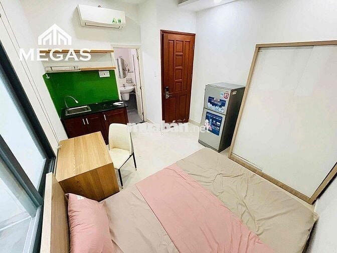 PHÒNG TRỌ CỬA SỔ TRỜI, NỘI THẤt ĐẦY ĐỦ - NGAY CHỢ BÀ CHIỂU