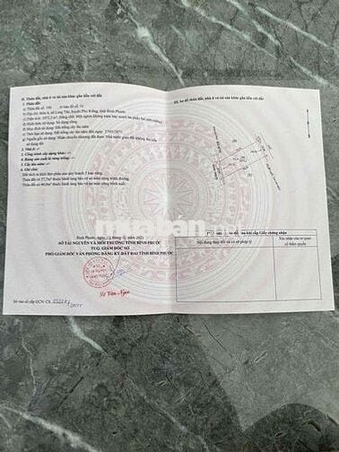 Đất để phân lô mặt tiền đường lớn nhất Long Tân