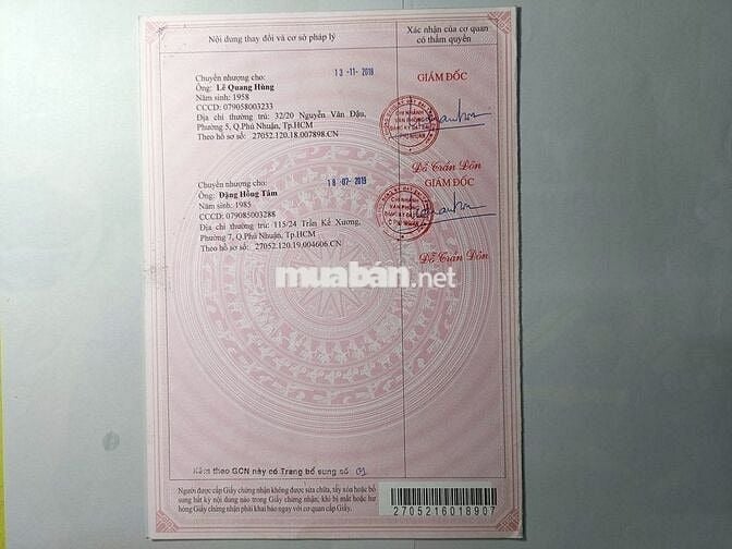 Bán nhà đường Nhiêu Tứ, Phú Nhuận