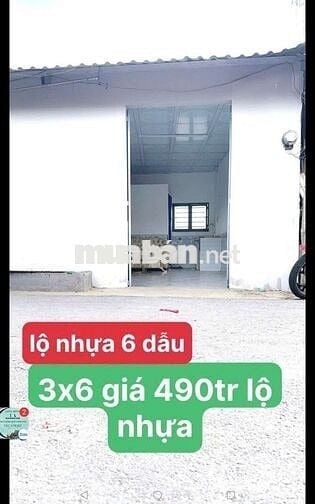 NHÀ HẺM XE TẢI 6M 18M2 CẤP 4 MỚI XÂY HẺM 6 DẪU GẦN VỊT QUAY HÙNG TRANG