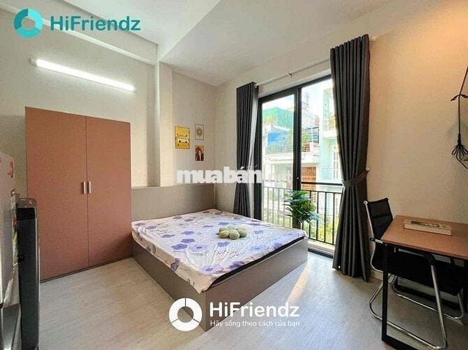 SIÊU PHẨM STUDIO BAN CÔNG MÁY GIẶT RIÊNG CHỈ TÍNH ĐIỆN Ở NGÃ TƯ 4 XÃ