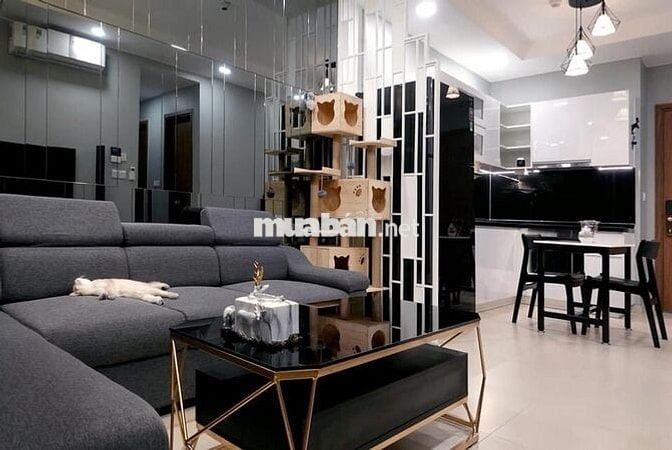 Cho thuê căn hộ 2PN,1WC, Gần Trung Tâm, Full Nội Thất