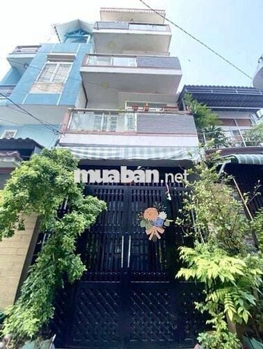BÁN NHÀ 4 TẦNG MIẾU GÒ XOÀI 52M2 HXH THÔNG GIÁ 5,75TỶ TL
