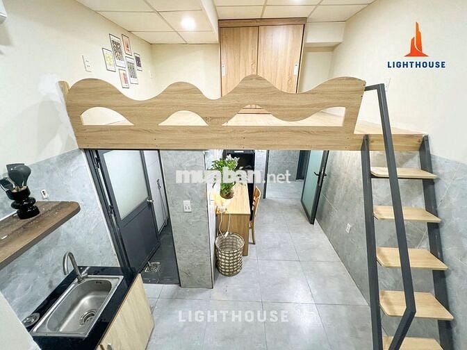 CHO THUÊ CĂN HỘ GÁC LỬNG 25M2 FULL NT NGAY CÔNG VIÊN VĂN HOÁ GÒ VẤP