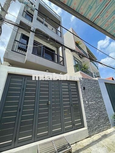 NHÀ NGUYÊN CĂN 1 TRỆT 2 SÂN, 2PN, 2WC MỚI XÂY QUANG TRUNG , GÒ VẤP