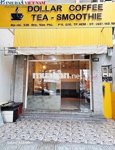 MẶT BẰNG THOÁNG ĐIỆN BIÊN PHỦ QUẬN 10