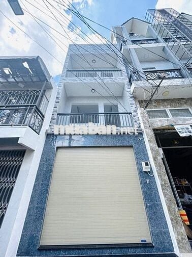 NHÀ TÂN PHÚ - 60M2( 4 x 15) - TRỆT+2 LẦU - 4PN - ĐƯỜNG 5M THÔNG - 6TỶ