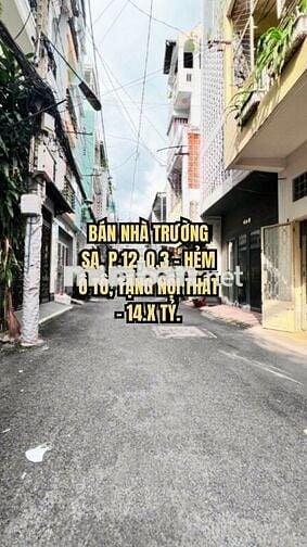 🏠 BÁN NHÀ TRƯỜNG SA, P.12, Q.3 - HẺM Ô TÔ, TẶNG NỘI THẤT - 14.X TỶ.