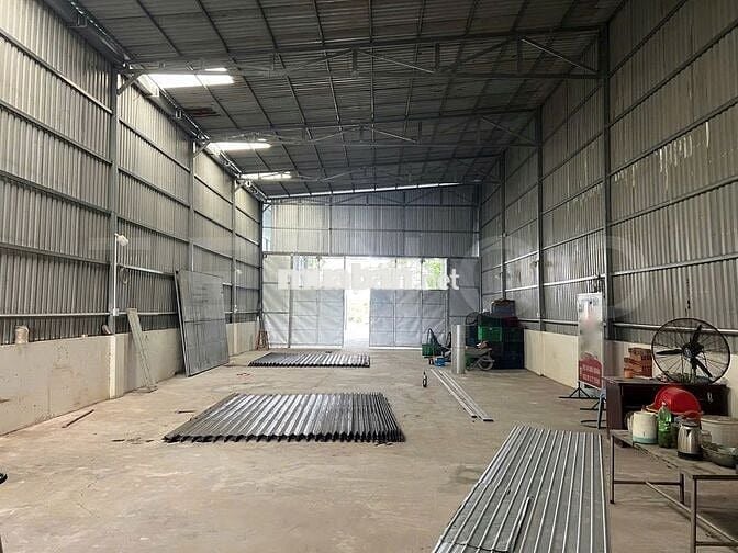 Kho xưởng đất 1.291m² kho xây dựng 500m² mặt tiền đường Quốc Lộ 61C