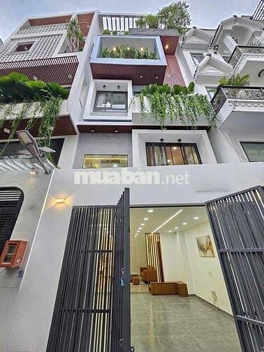 CHO THUÊ NHÀ ĐẸP PHẠM VĂN CHIÊU QUẬN GÒ VẤP - XE HƠI NGỦ TRONG NHÀ