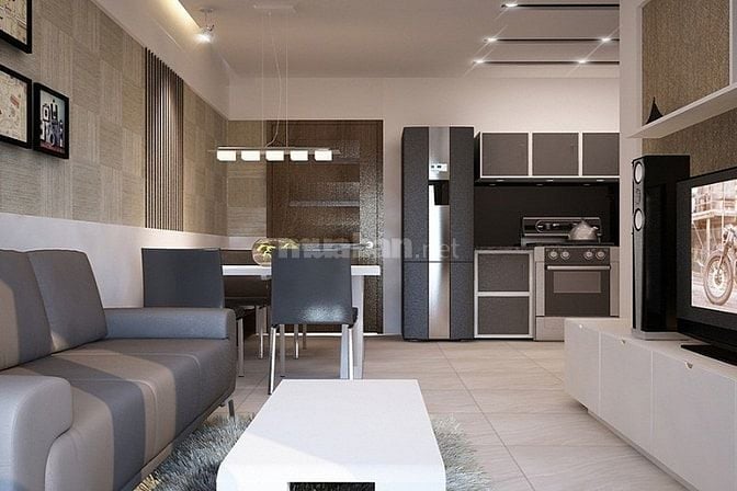 Cho thuê CH Carillon 3 – 1PN, 50m², full NT – Giá chỉ từ 11tr