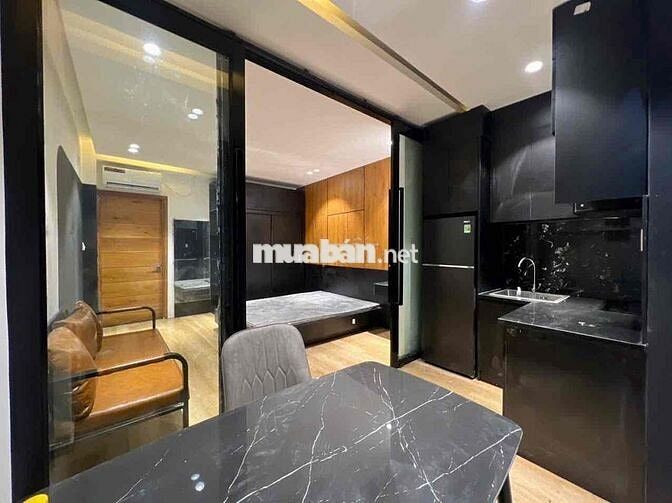 ‼️ Siêu phẩm 1 phòng ngủ tách bếp - GẦN LANDMARK 81 - Tone Xám Đen