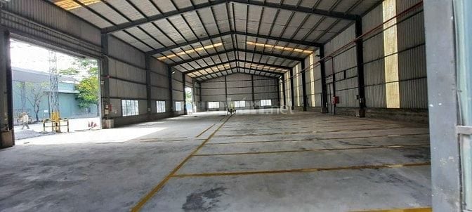 Cho thuê kho xưởng 1.900m² Đức Hòa Thượng, Long An , giá chỉ: 60 triệu