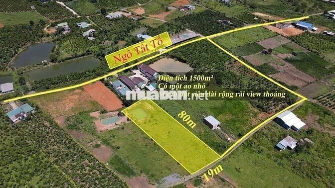 ĐẤT ĐẸP PHƯỜNG 3 CÓ AO GIÁ TỐT