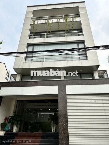 TÒA NHÀ KHU SÂN BAY DIỆN TÍCH: 8X20M HẦM 4 TẦNG CHO THUÊ