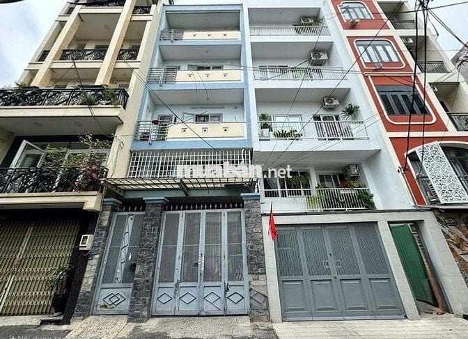 Bán nhà , Ngay Emart Phan Văn Trị, P5, Ngang 5m, 6 Tầng, Thang máy.