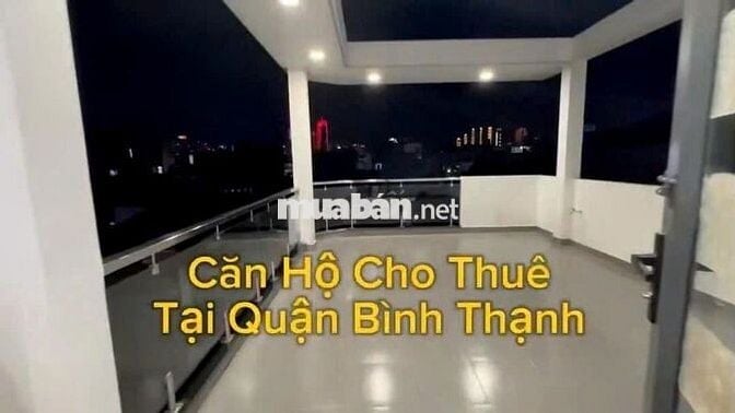 Cho thuê căn hộ lầu 3 tại Bình Thạnh gần Lăng Ông Bà Chiểu, sân thượng