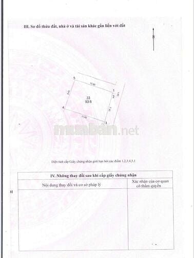 Lô đất SIÊU VIP Lô góc. Cách 1 nhà ra bìa làng và trục liên xã