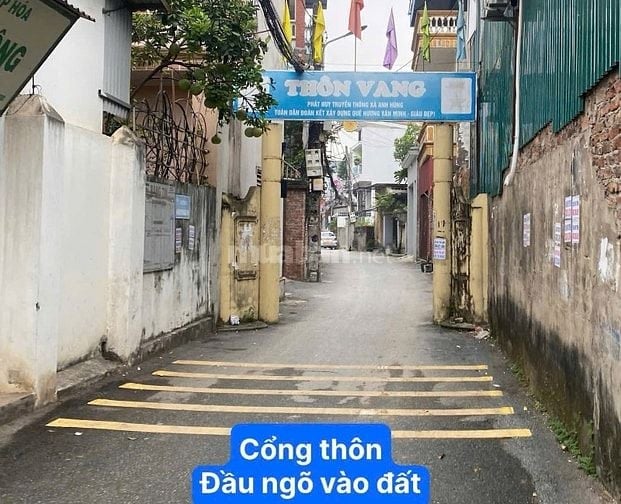 Bán đất tại Xã Cổ Loa, Đông Anh, Hà Nội, 92 triệu / m2, 51.6 m2