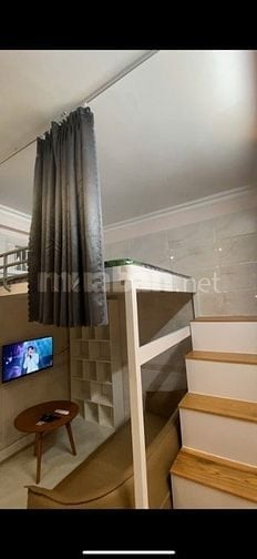 Cho thuê phòng studio : 2PN ban công (1 phòng duplex) – Full nội thất