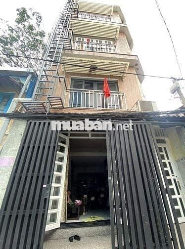 🎏 HXH NƠ TRANG LONG 4 TẦNG _90m2 chỉ 15 tỷ MẶT TIỀN BỜ KÊNH tương lai