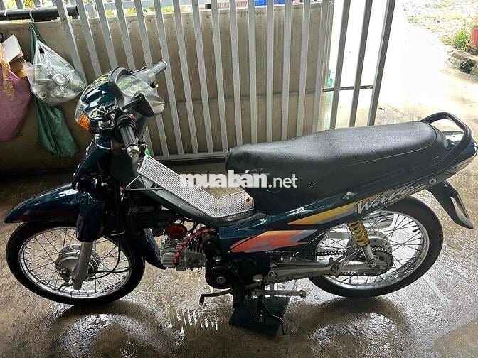 Honda Wave xanh đậm, xe số