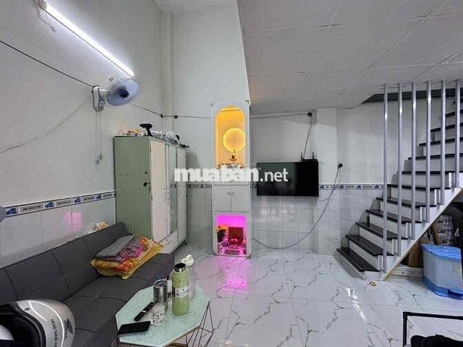NHÀ QUẬN 11, LÒ SIÊU - NGANG BỀ THẾ 7,5M - NỞ HẬU ĐẸP - 2PN - 3,2T(tl)