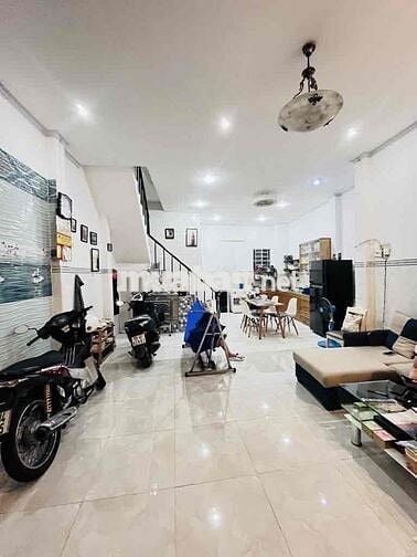 Nhà Ngang Bự 6m - Q8 , Hẻm 5m - 60m2 - Hoàn Công - ngon rẻ - hơn 4ty