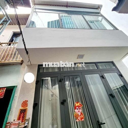 Cho thuê nhà mới 1 lầu Tùng Thien Vương chợ Xóm Củi