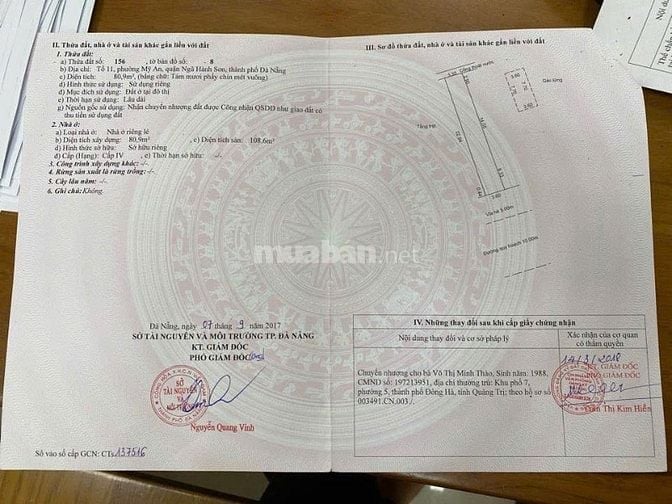 Cần bán lô đất đường Đỗ Bá, khu du lịch An Thượng 