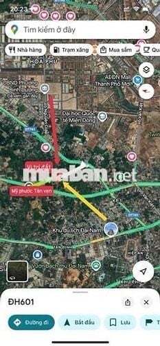 4,5 sào Đất làm Kho xưởng, bãi conteno giá đầu tư ngay Mỹ Phước TânVan