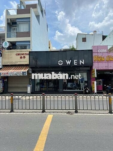 CHo thuê nhà mặt tiền đường Hoà bình 8,2x20m trống suốt vị trí kd đông