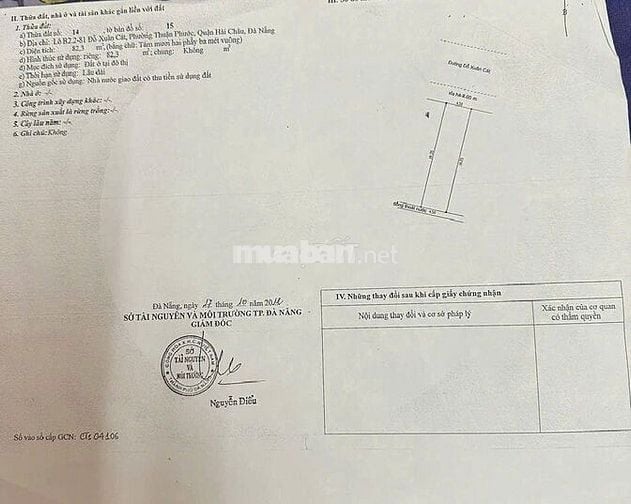 Cần bán căn nhà 3 tầng đường 7,5m Hải Châu gần biền, cách sông Hàn 50m