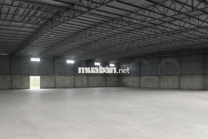 Kho xưởng 1.000m² có PCCC có sân bãi rộng, đường Quốc Lộ 1A